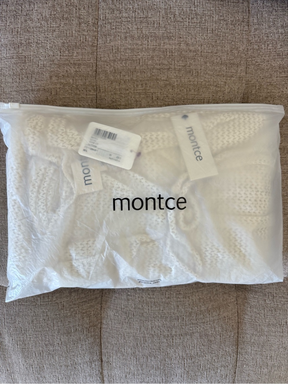 Brand New Montce Cream Crochet Cover-Up - Picture 6 of 6